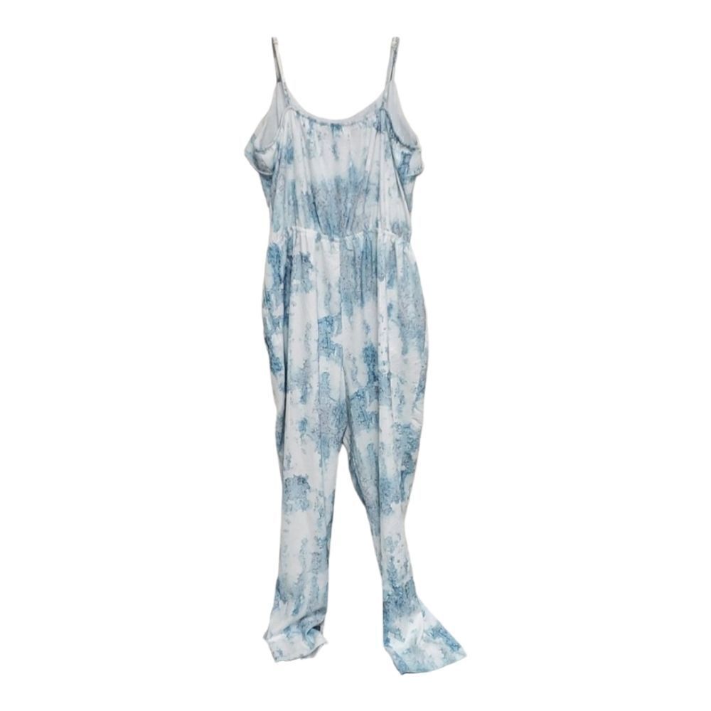 MOSSIMO Printed Water Color Jumpsuit - Size Large - Picture 2 of 6